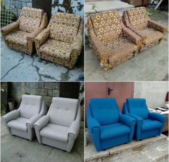 Ремонт и перетяжка мягкой мебели