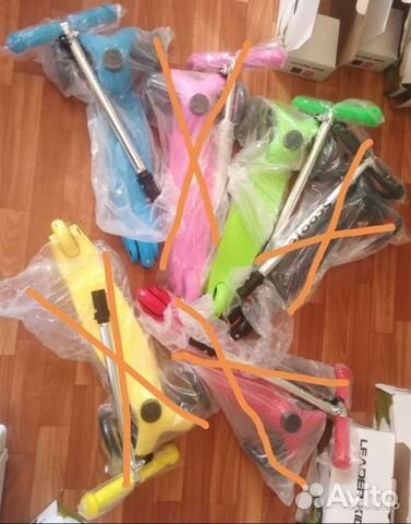 Самокат детский Leader Kids