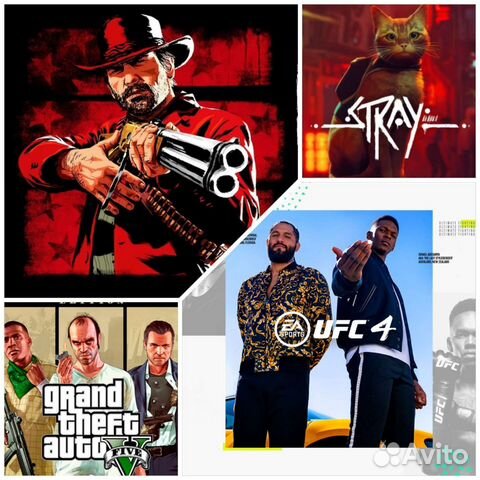 Игры для ps4/5 gta5, Stray, юфс4 (есть любая игра)