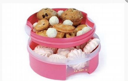 Контейнер новый для сладостей Tupperware