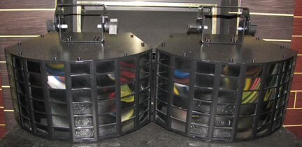 Светомузыка ADj Shooting Star LED 2шт Mic DMX Pro