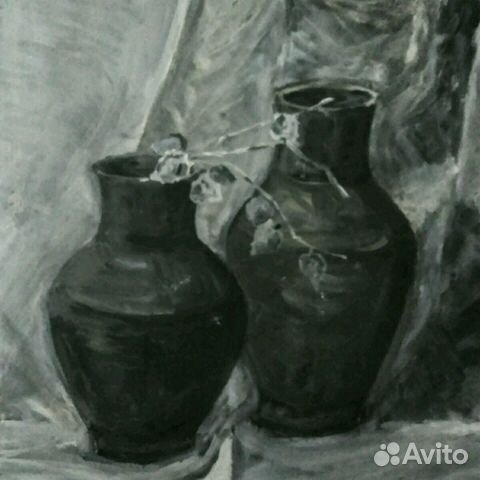 Картины маслом на картоне