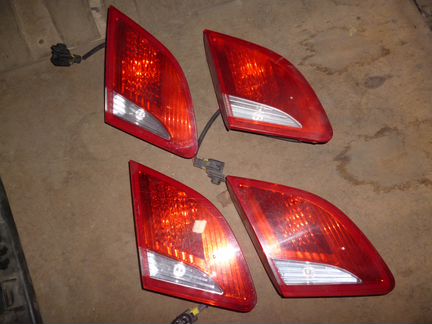 Peugeot 408 фонари на крышку багажника