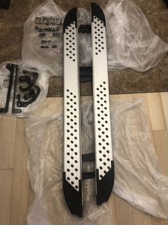 Пороги для Hyundai Santa Fe (IV-V generation)