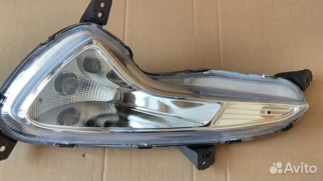 Противотуманная фара левая Hyundai Solaris 14-17