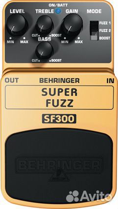 Behringer SF300 - 3-режимная педаль эффектов фуза