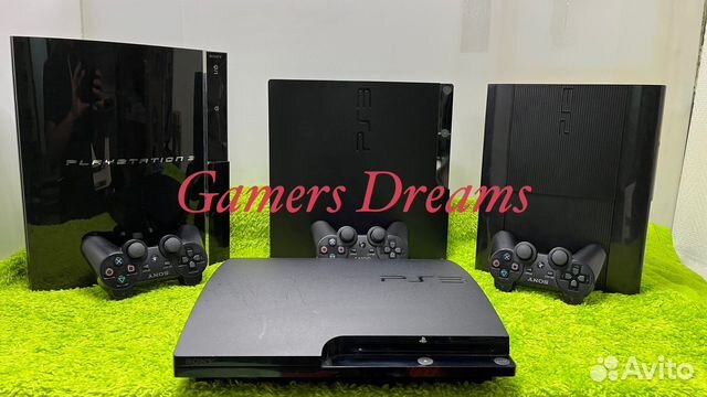 Sony ps3 Fat Slim Super Slim прошиты+игры Гарантия