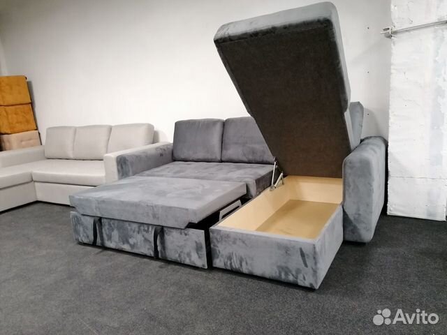 Комфортный угловой раскладной диван-кровать