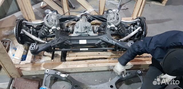 Audi Q7 привод задний стабилизатор рычаг тяга