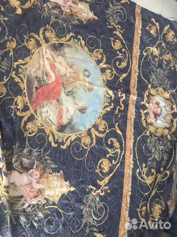 Набор в стиле ампир (покрывало и шторы)