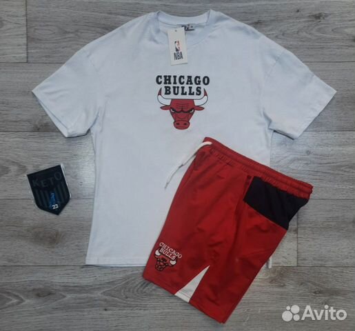 Спортивный костюм футболка и шорты Chicago Bulls