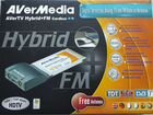 Тв+FM тюнер AverTV hybrid +FM cardbus