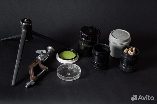 Макрокольца м42, струбцина, светофильтр