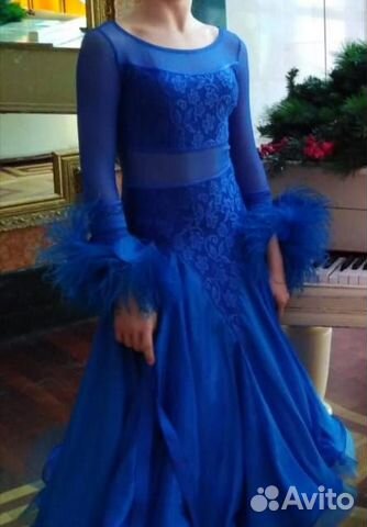 Платье для спортивных бальных танцев Стандарт Ю 1