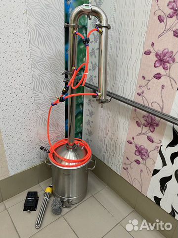 Бражная колонна на кубе 28 литров с полным комплек