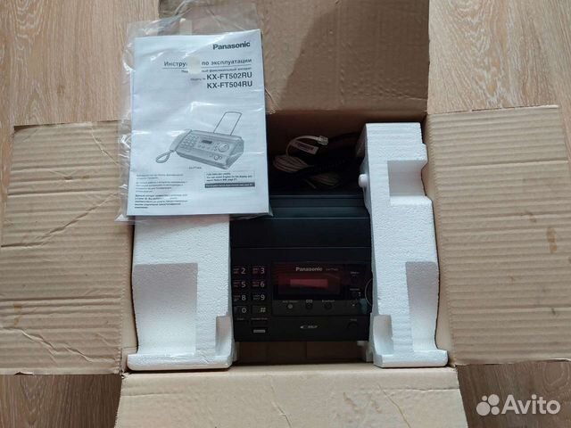 Факс panasonic KX-FT502