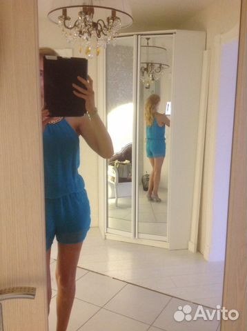 Шикарный шифоновый комбез комбинезон