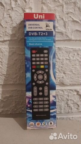 Универсальный пульт DVB-T 2+3