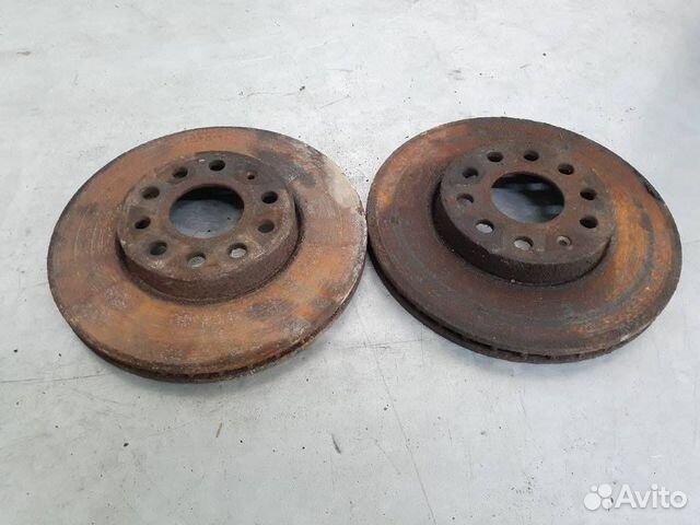 Диск тормозной Skoda Fabia 2 (5J) 2008