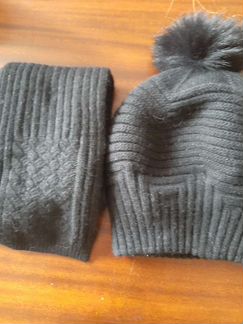 Шапка женская-черная,новая