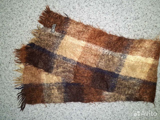 Мужской шарф мохер