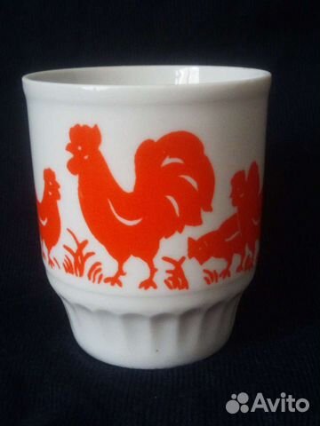 Бокал/кружка фарфор Дулёво 1989 г. СССР
