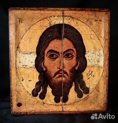 Икона Спас Нерукотворный с оригинала 12 века