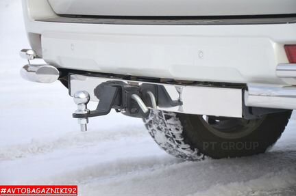 Фаркоп (тсу) под квадрат для Lexus GX460 2010-2013