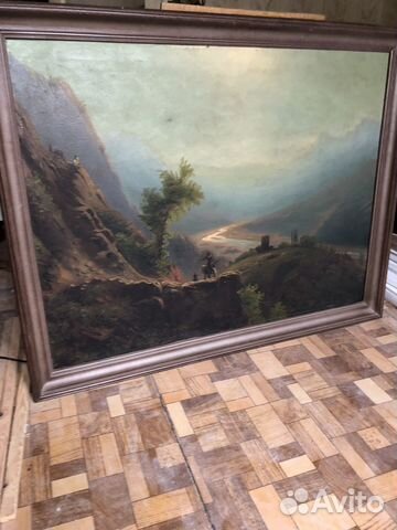 Копия картины Л. Ф. Лагорио. 