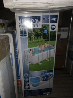 Каркасный бассейн прямоугольный