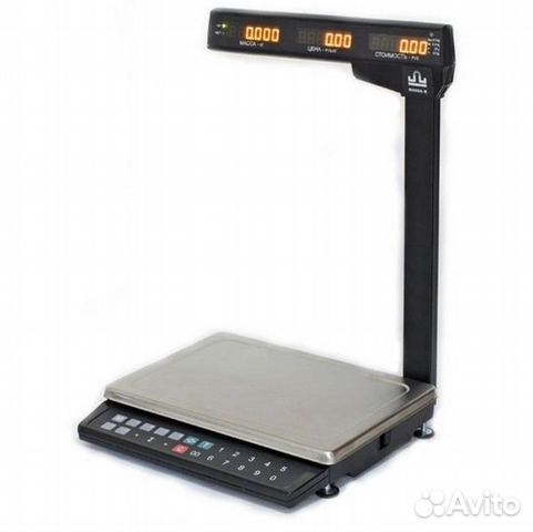 Весы мк-15.2-тн21 Масса-К торговые со стойкой