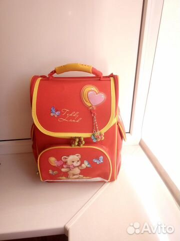 Рюкзак детский для девочки школьный