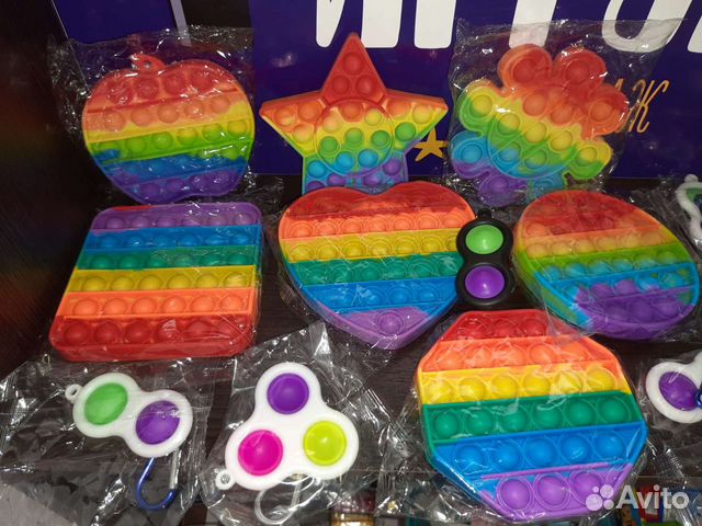 Pop it вечная пупырка