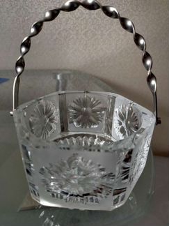 Ваза. Хрусталь СССР 80 годов