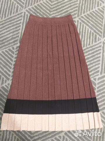 Продам тёплую трикотажную юбку