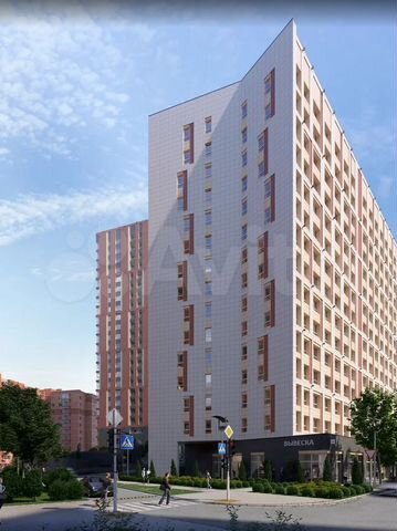 2-к. квартира, 53,6 м², 3/15 эт.