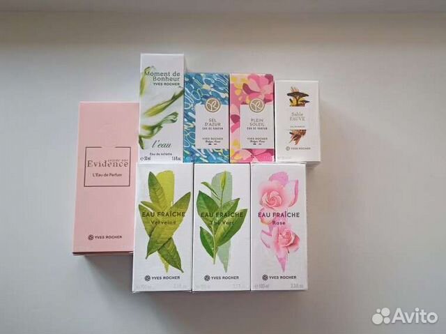 Женская парфюмерная и туалетная вода Yves Rocher