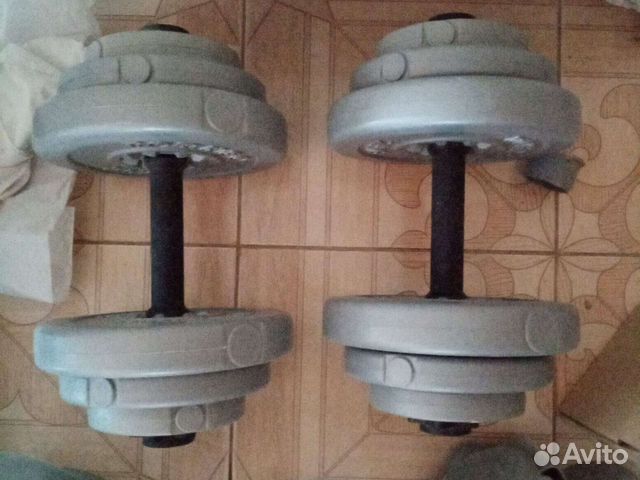 Гантели разборные