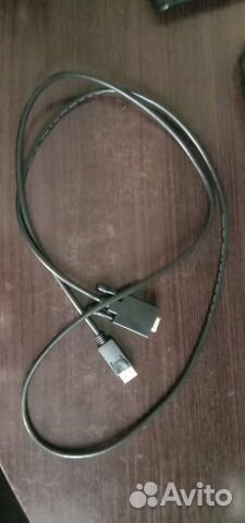 Кабель displayport - vga
