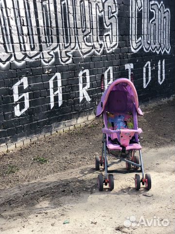 Прогулочная коляска трость бу