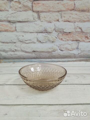 Ваза / Салатница цветное стекло СССР