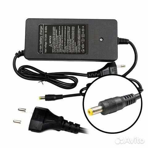 Зарядка для электросамоката 42V1.5A DC