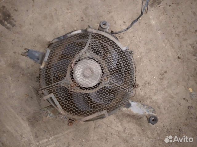 Вентилятор радиатора кондиционера Pajero II
