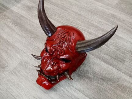 Японская маска Они Хання