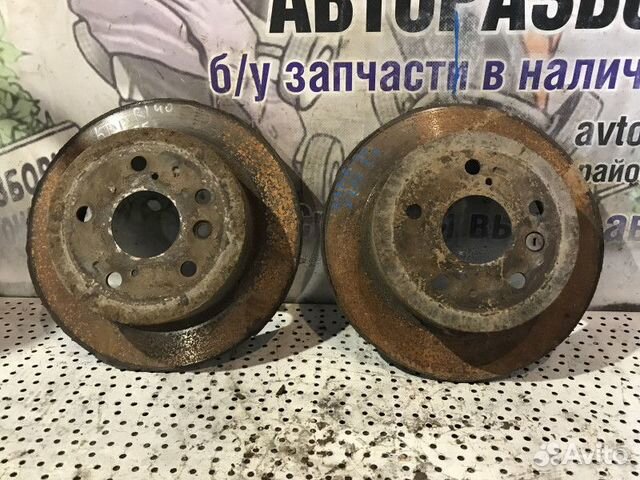 Диски тормозные задние Toyota Camry