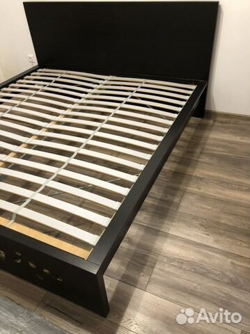 Продаю кровать/матрас/реечное дно/наматрасник IKEA