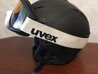 Горнолыжный шлем Uvex,костюм Yamaha