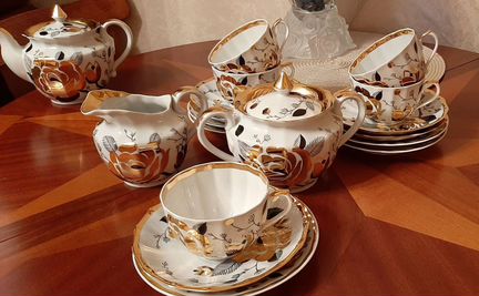 Чайный сервиз вербилки СССР