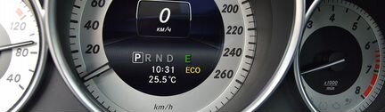 Отключение функции ECO Start/Stop mercedes