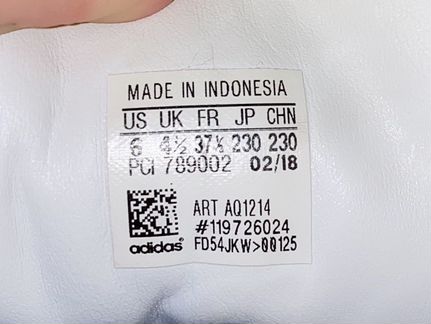 Женские белые кроссовки Adidas Superstar,размер 37